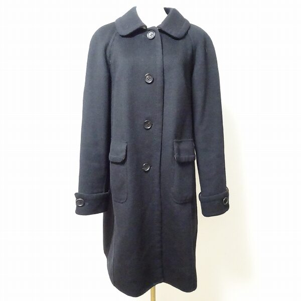 ダークカラー×丸みあるデザインのバランスがgood！バーバリーのコートを買取しました