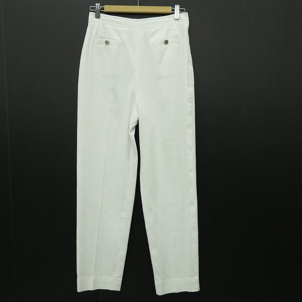 すがすがしい白！シャネルのパンツを買取しました