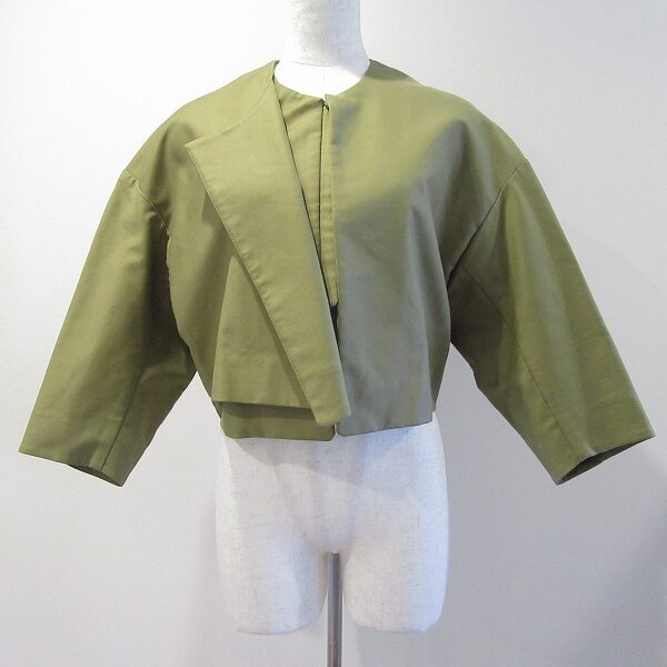 おしゃれな緑に心を掴まれる ジェイエヌビーワイセンソユニコ ジャケットをお買取