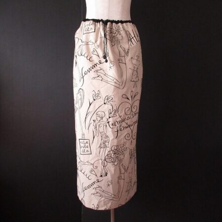 ブタ×クリームで優しく可愛く アルベロベロのスカートを買取しました