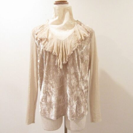 ベロアが眩しい ヒロコビスのカットソーを買取しました