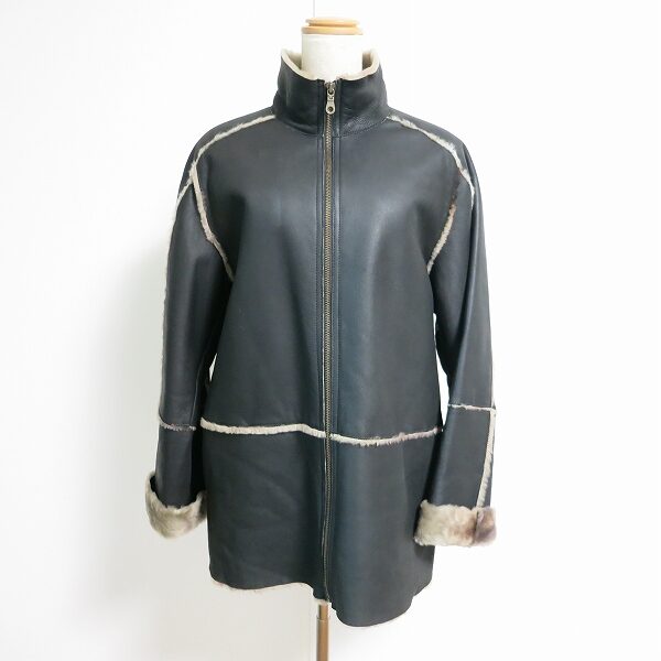 レザーとムートンの相性がいい！ヨシエイナバのジャケットを買取しました