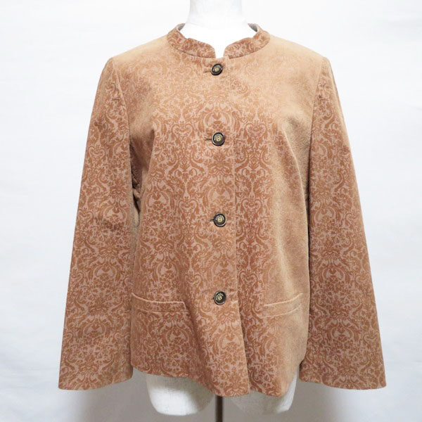 控えめなダマスク柄に心つかまれる！ミラショーンのジャケットを買取しました