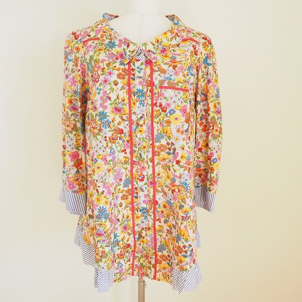 カラフルでゴージャス アルベロベロのブラウスを買取しました