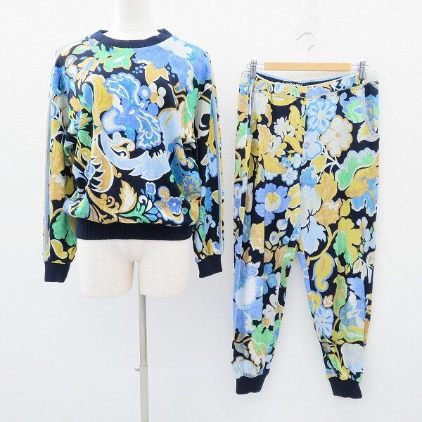 カラフルなのに品がある レオナールのツーピースを買取しました