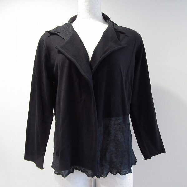 さりげないラメ使いに注目 ヨーガンレールのカーディガンを買取しました