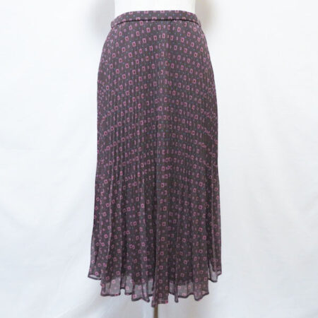 レリアンの総柄プリーツスカートを買取させて頂きました