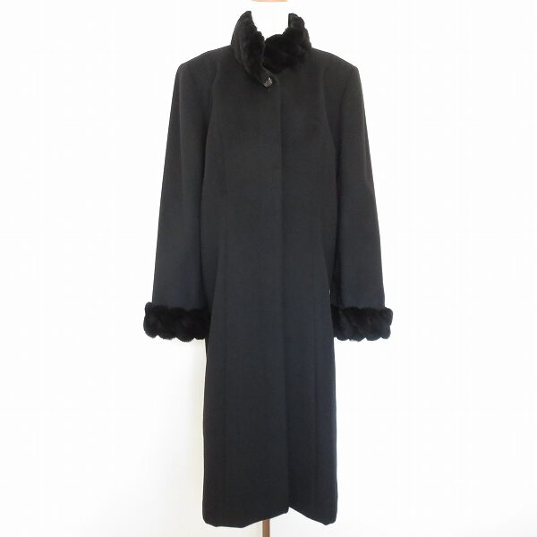 カシミヤとファーの相性抜群 レリアンのコートを買取しました