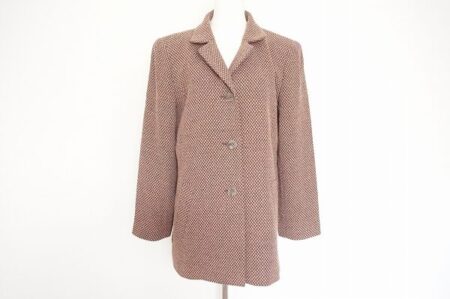 ピンクにちかいブラウンが素敵 レリアンのジャケットを買取しました