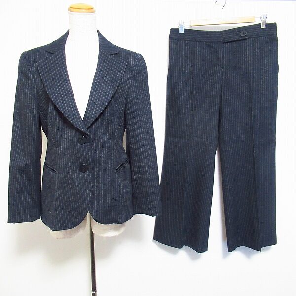 真面目にスッキリ決まる エンポリオアルマーニのパンツスーツを買取しました