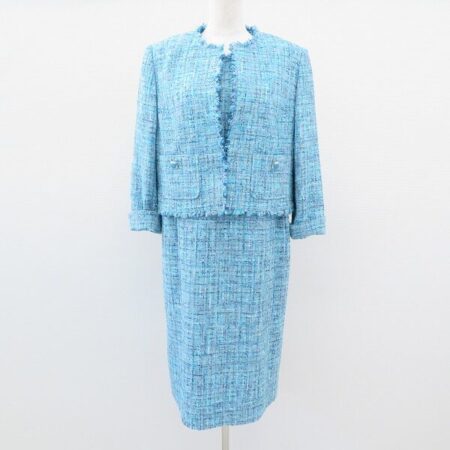 感じがいいブルーに魅了 ジュンアシダのセットアップを買取しました