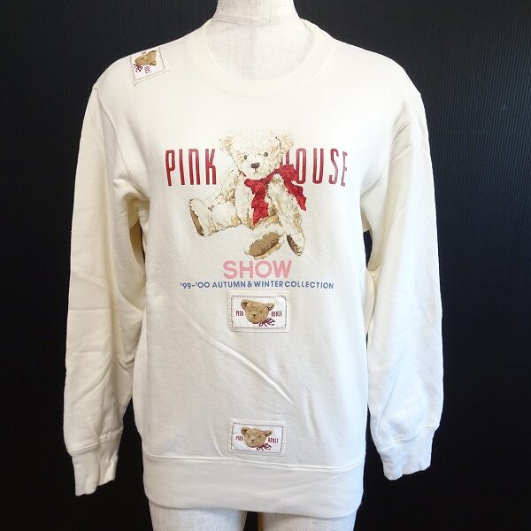 ピンクハウスのトレーナーをお買取|チャーミングなクマに癒される