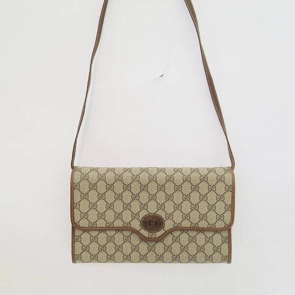 少ない荷物の方にも！グッチのショルダーバッグを買取しました