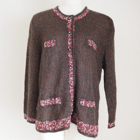 凛とした感じもある アトリエサガンのカーディガンを買取しました