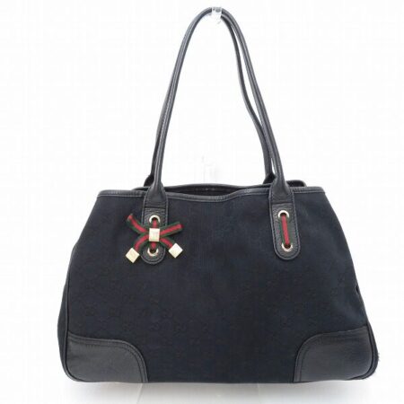 持ち手が長くてすっきり グッチのトートバッグを買取しました