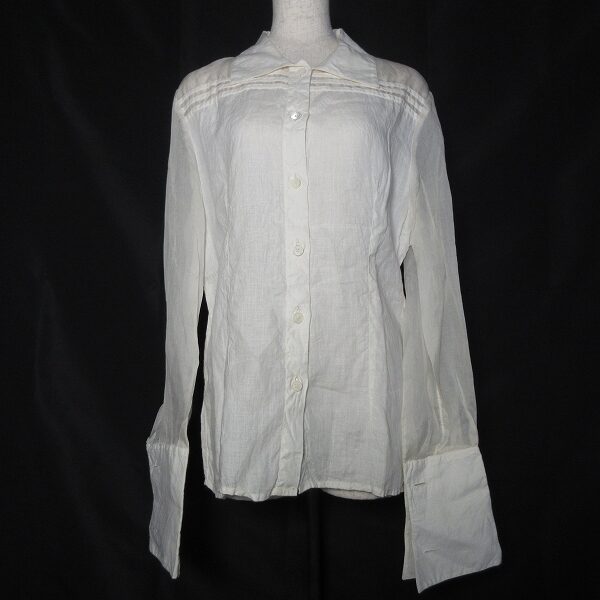 さりげないツヤがエレガント！セリーヌのブラウスを買取しました