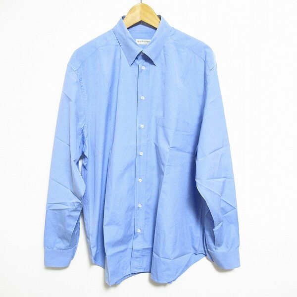 涼し気ブルーで開放的な気分に ジョルジオアルマーニのシャツを買取しました