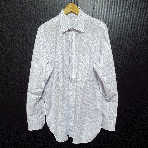 爽やかなストライプが嬉しい エルメネジルドゼニアの長袖シャツを買取しました