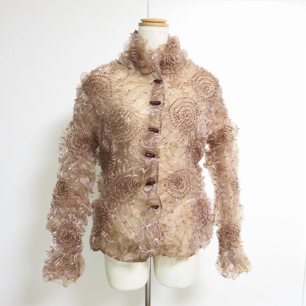 適度なシースルーでさわやかに ノンノンドールのジャケットを買取しました