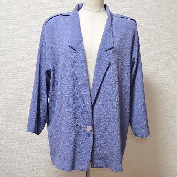 ポップで上質な紫がポイント 三年坂のジャケットを買取しました