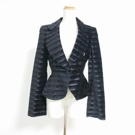 キラキラのボーダーがスタイリッシュ エンポリオアルマーニのジャケットを買取しました