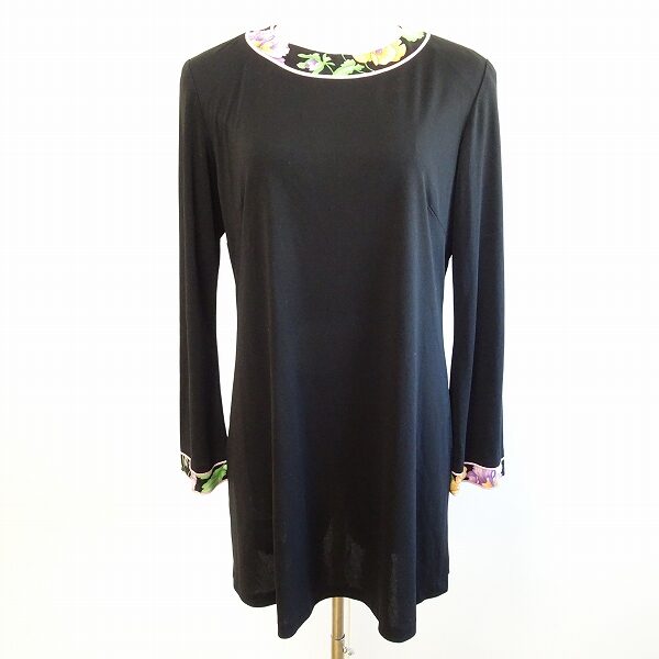 ミセスご愛用のブランド レオナールの黒チュニックをお買取しました