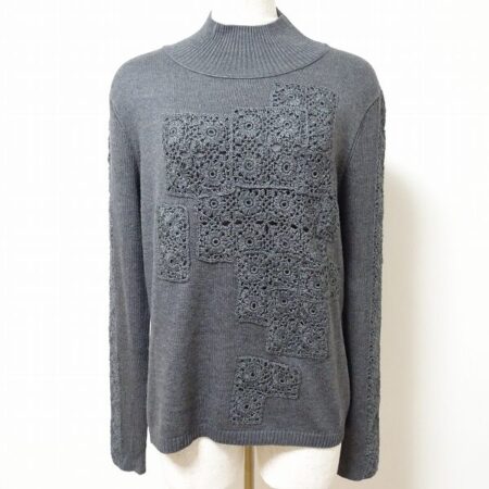 透かし編みがおしゃれ｜レリアンのニットを買取しました