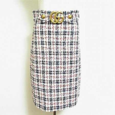 グッチのツイードスカートを買取しました｜たしなみある雰囲気