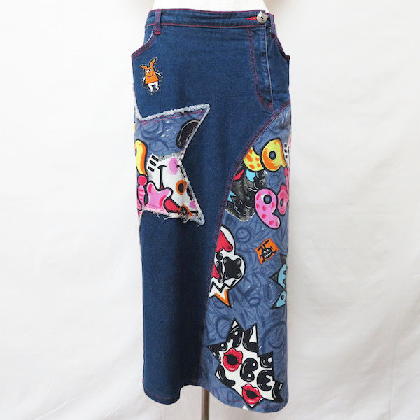 親しみやすい絵柄がおしゃれなアルベロベロのスカートをお買取