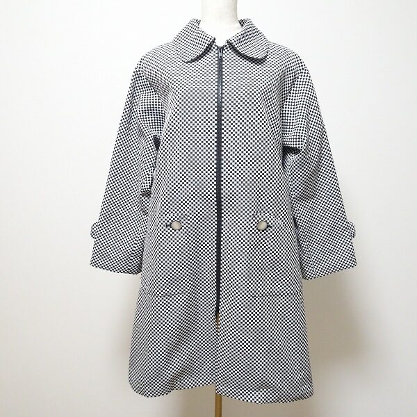 レアなブロックチェックのジュンアシダ コートを出張買取にて買取しました