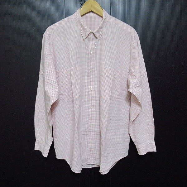 うっすらピンクが上品 パパスの長袖シャツを買取しました