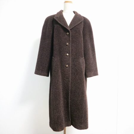 ジュンアシダのモヘヤコートを買取しました！安定ブラウンでこなれたおしゃれに