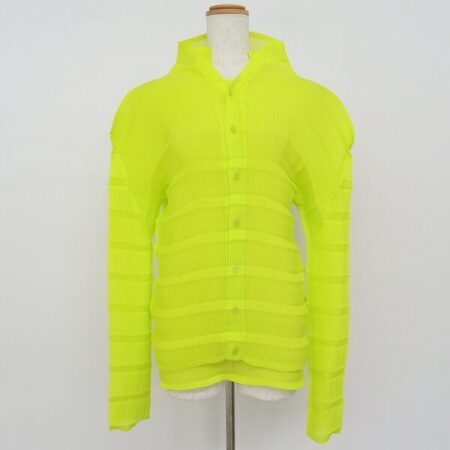 ミセスに人気のイッセイミヤケ！ネオンカラーのアンサンブルをお買取