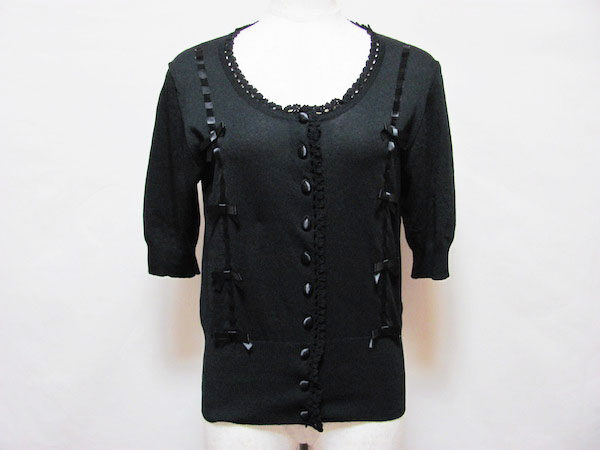 小ぶりレースが丁度いい！マダムジョコンダのカーディガンをお買取