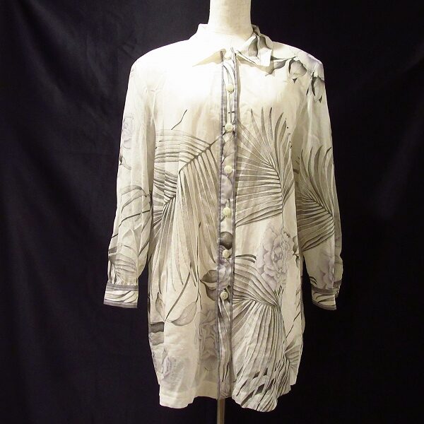 レオナールのシャツをお買取！ボタニカル柄に癒されます