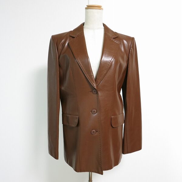 ミセス向けブランド レリアンのジャケットをお買取｜フェイクレザーで動物愛護にもなる