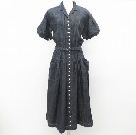 ピンクハウスのワンピースを買取しました！ブラック×フリル具合が清楚