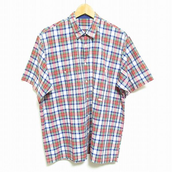 パパスのチェックシャツを買取しました｜きりっとした色合いで締まりある印象に