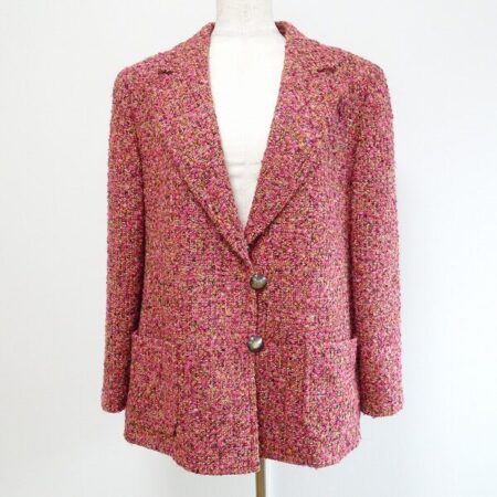 お買取情報｜ジュンアシダのジャケット！しっとりピンクがゴージャスです