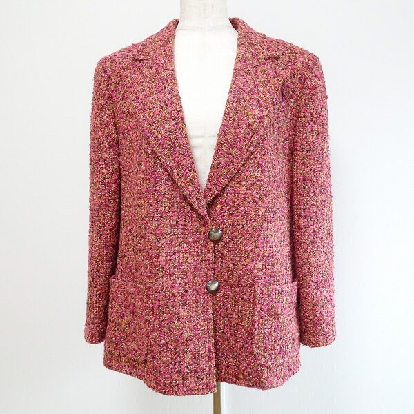 お買取情報|ジュンアシダのジャケット!しっとりピンクがゴージャスです