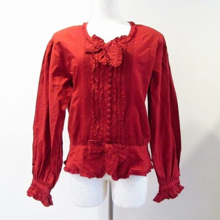 ピンクハウスのブラウスをお買取｜赤×リボンで目を惹く