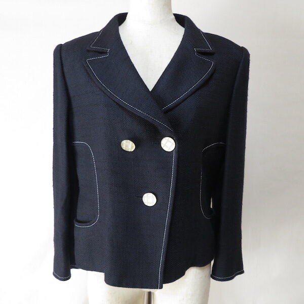 ジュンアシダのジャケットを買取しました｜使える紺色が嬉しい