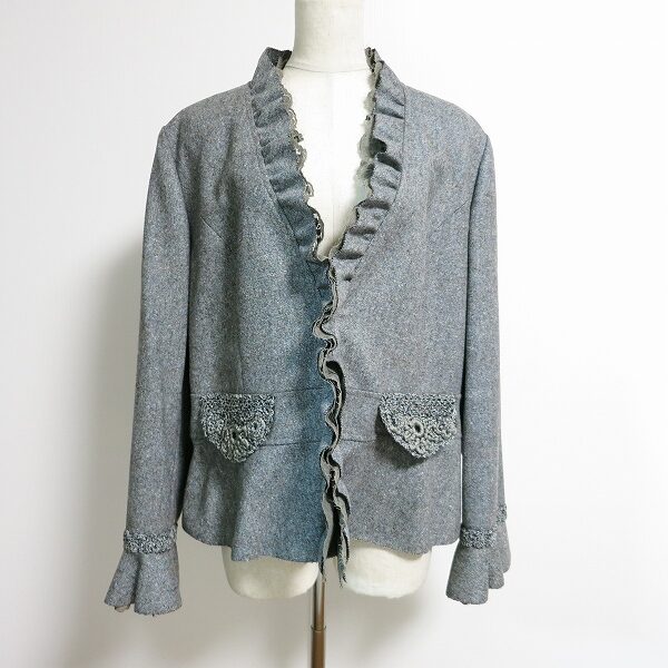 レリアンお買取情報｜グレーのジャケットを買取しました