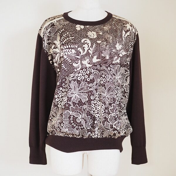 レオナールのカットソーを買取しました！シルクの素材と花柄の嬉しいバランス