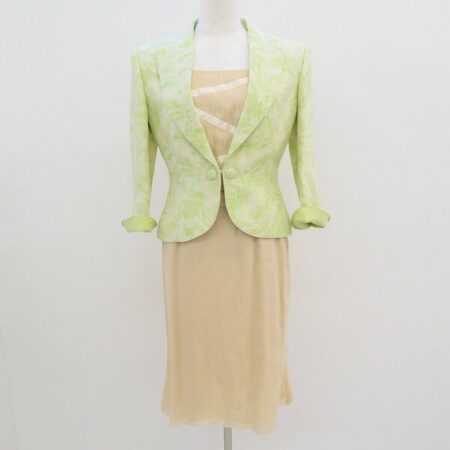 ミスアシダのスリーピースをお買取｜さわやか黄緑のジャケットが珍しい