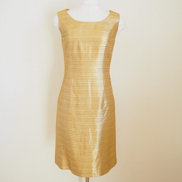 ゴールドが眩しい ミスアシダのワンピースを買取しました