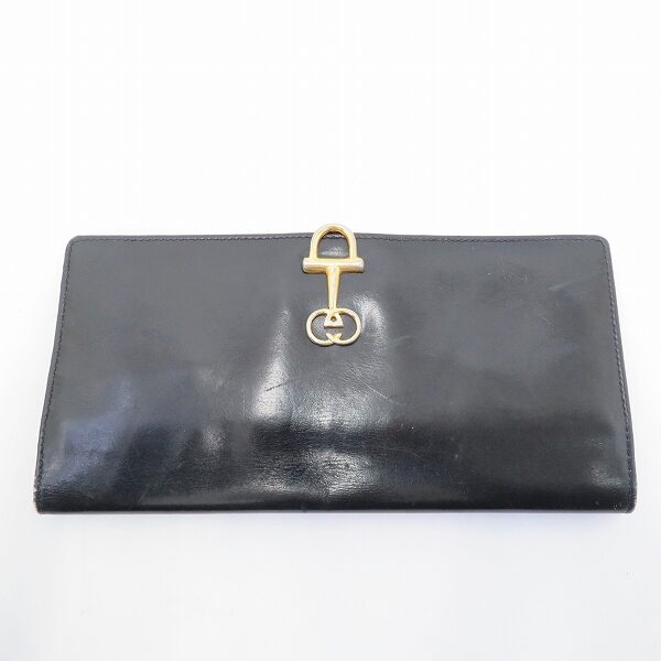 シンプル×艶やかさが魅力的 グッチの長財布を買取しました