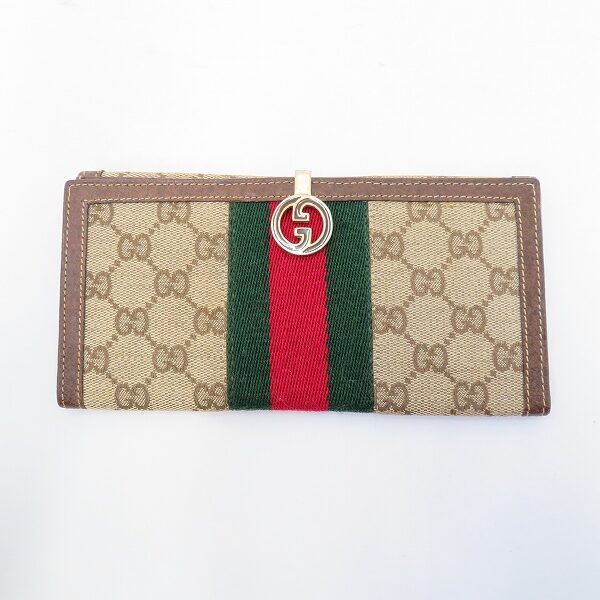 ヴィンテージ感にうっとり|グッチの長財布をお買取しました