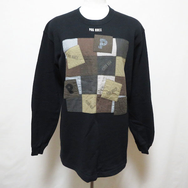 ピンクハウスのトレーナーをお買取｜温かみあるパッチワークにほっとします
