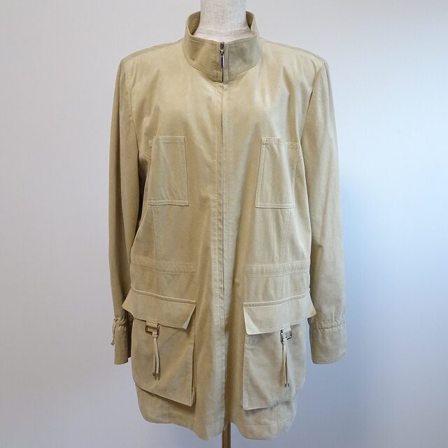 フェイクレザーが嬉しい!レリアンのジャケットを買取しました